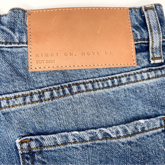 New Zara The Boo High Rise Wide Leg Jeans - Picture 8 of 14